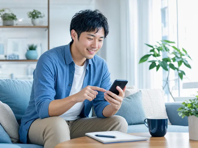 Comparing provider quotes on a phone